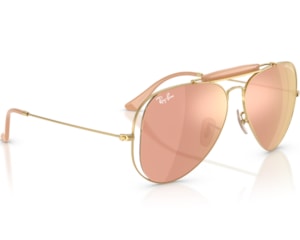 Óculos de Sol Ray Ban Outdoorsman By Dolce & Gabbana Dourado RB3029M 0017J-58