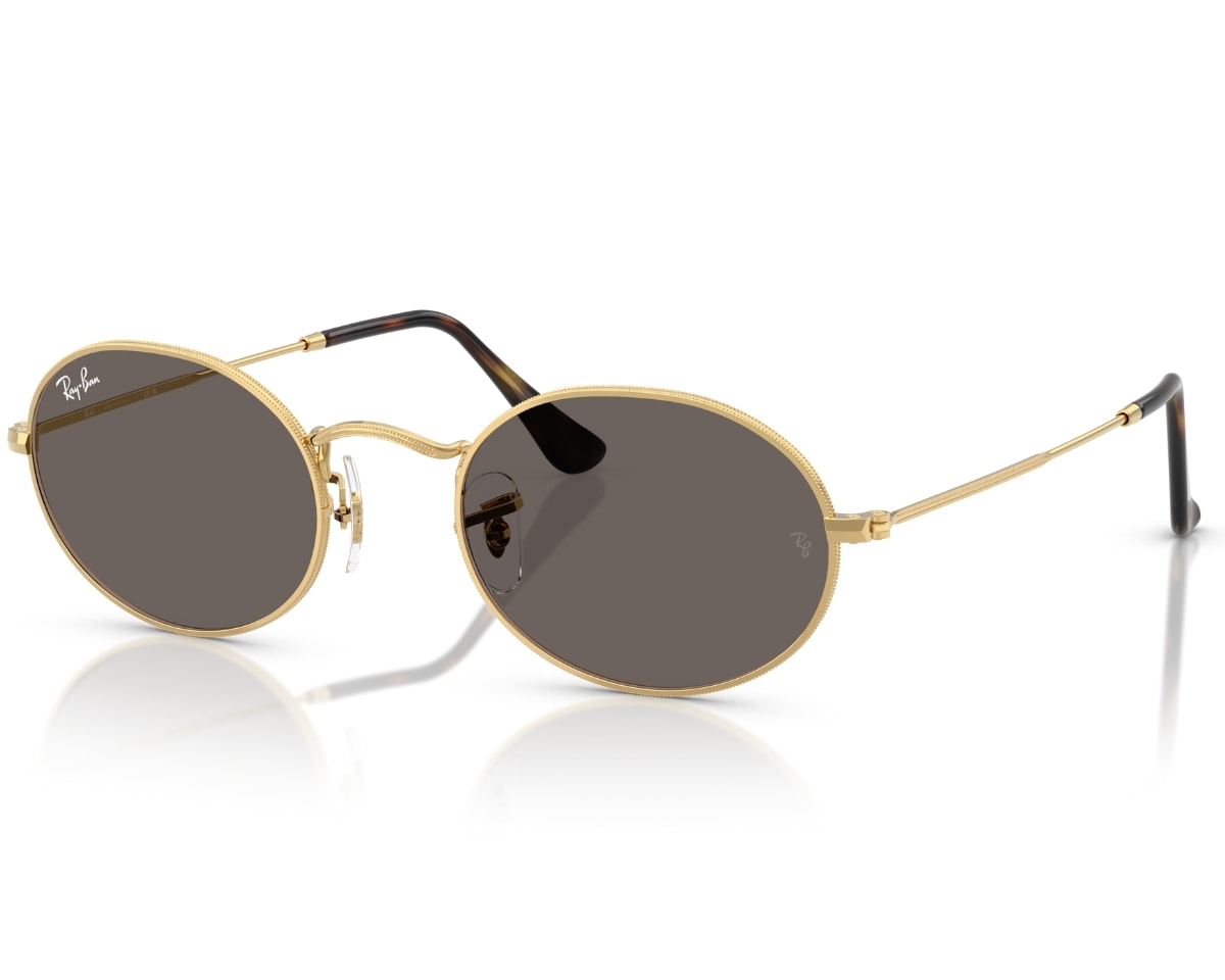 Óculos de Sol Ray Ban Oval Dourado RB3547N 001B1-51