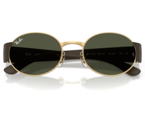 Óculos de Sol Ray Ban Performance Dourado Marrom RB3770 00131-54