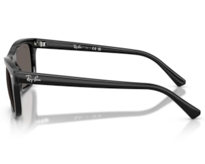 Óculos de Sol Ray Ban Preto Brilho Cinza RB2226 901B1-54