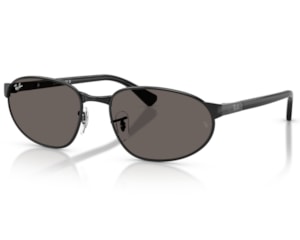 Óculos de Sol Ray Ban Preto Brilho RB3777 002B1-56