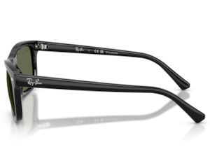 Óculos de Sol Ray Ban Preto Brilho Verde RB2226 90158-54