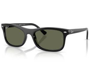 Óculos de Sol Ray Ban Preto Brilho Verde RB2226 90158-54