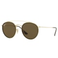 Óculos de Sol Ray Ban Round Double Bridge Polar...