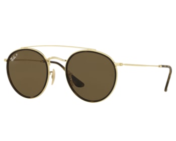 Óculos de Sol Ray Ban Round Double Bridge Polarizado