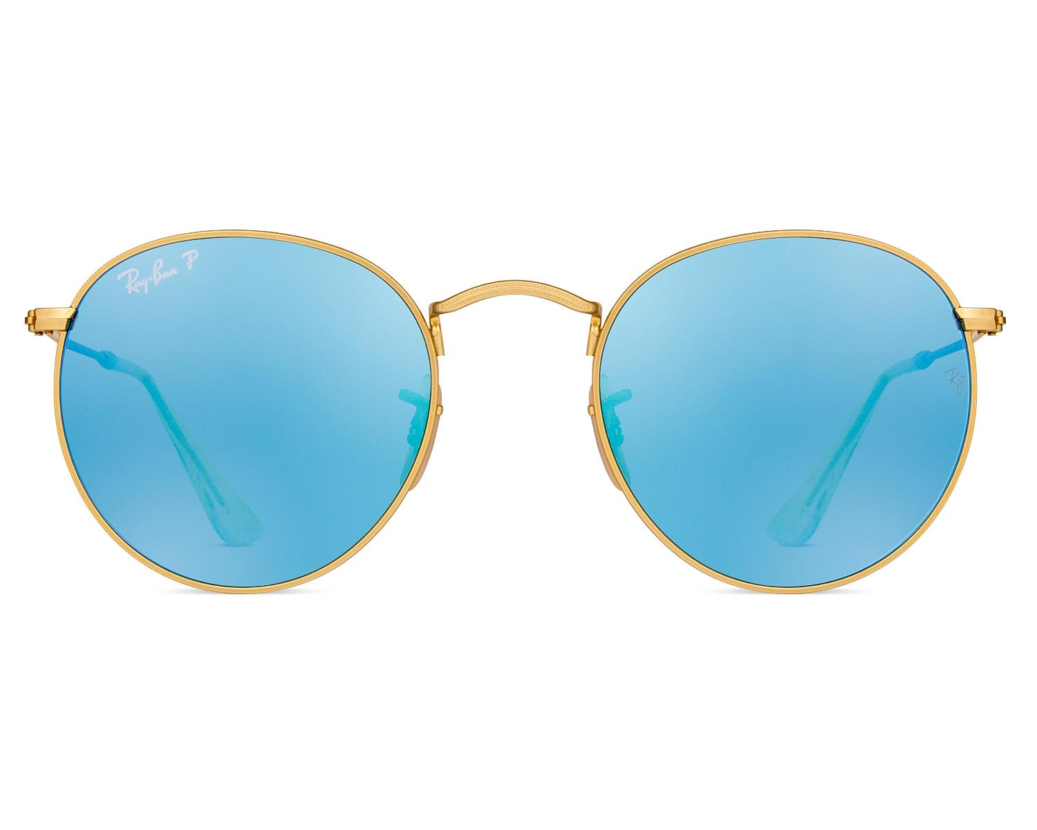 Ray ban store round flash sunglasses