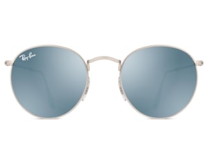 Óculos de Sol Ray Ban Round Flash Lenses RB3447 019/30-50