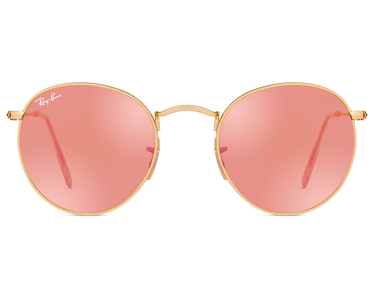 Ray ban pink cheap round sunglasses