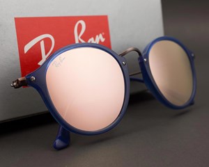 Óculos de Sol Ray Ban Round Flat Lenses RB2447N 6254/7O-49
