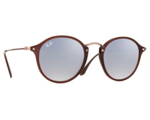 Óculos de Sol Ray Ban Round Flat Lenses RB2447N 6256/9U-49