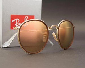 Óculos de Sol Ray Ban Round Folding/Dobrável RB3517 001/Z2-51