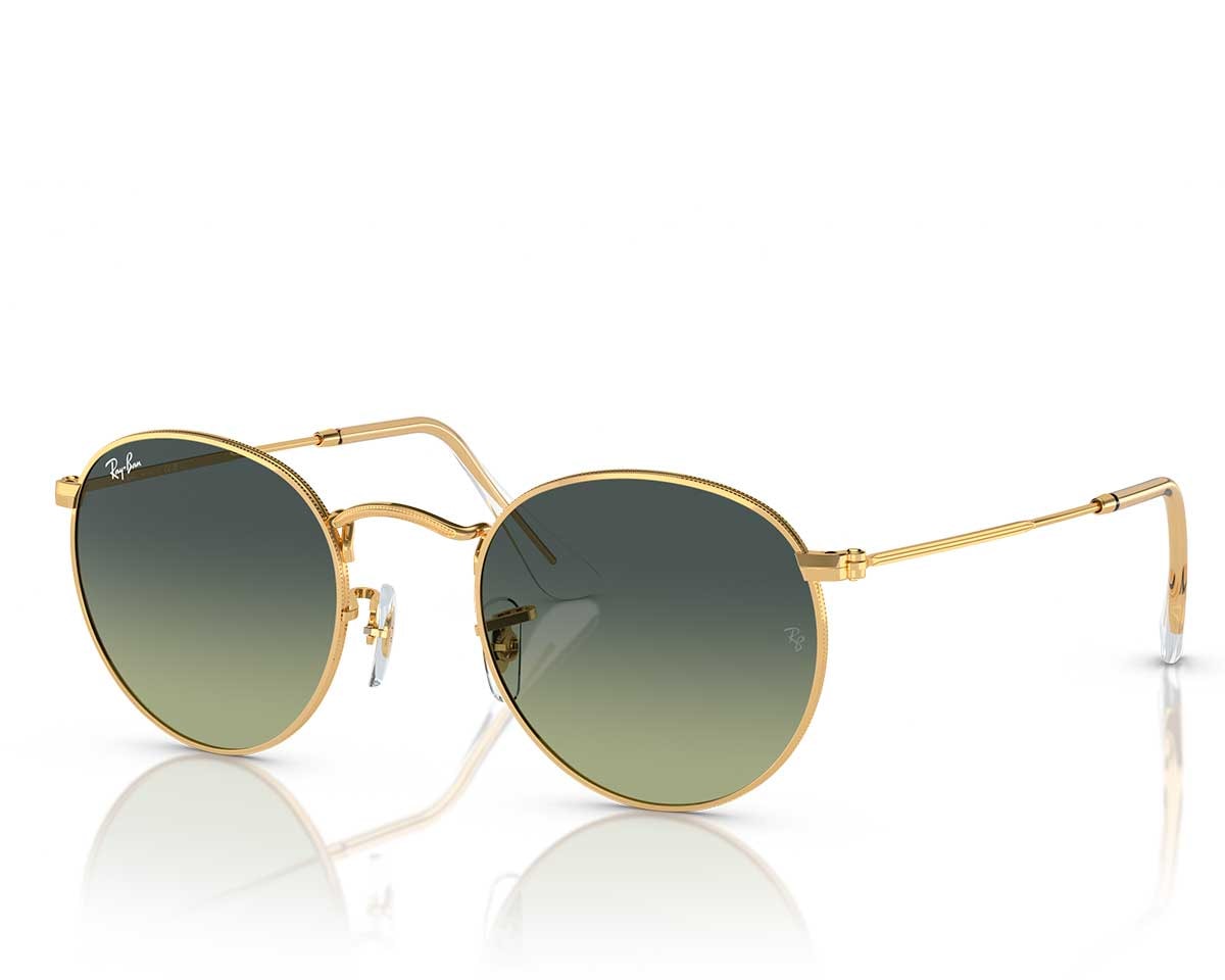 Óculos de Sol Ray Ban Round Metal RB3447 001/BH-50 - Officina 7