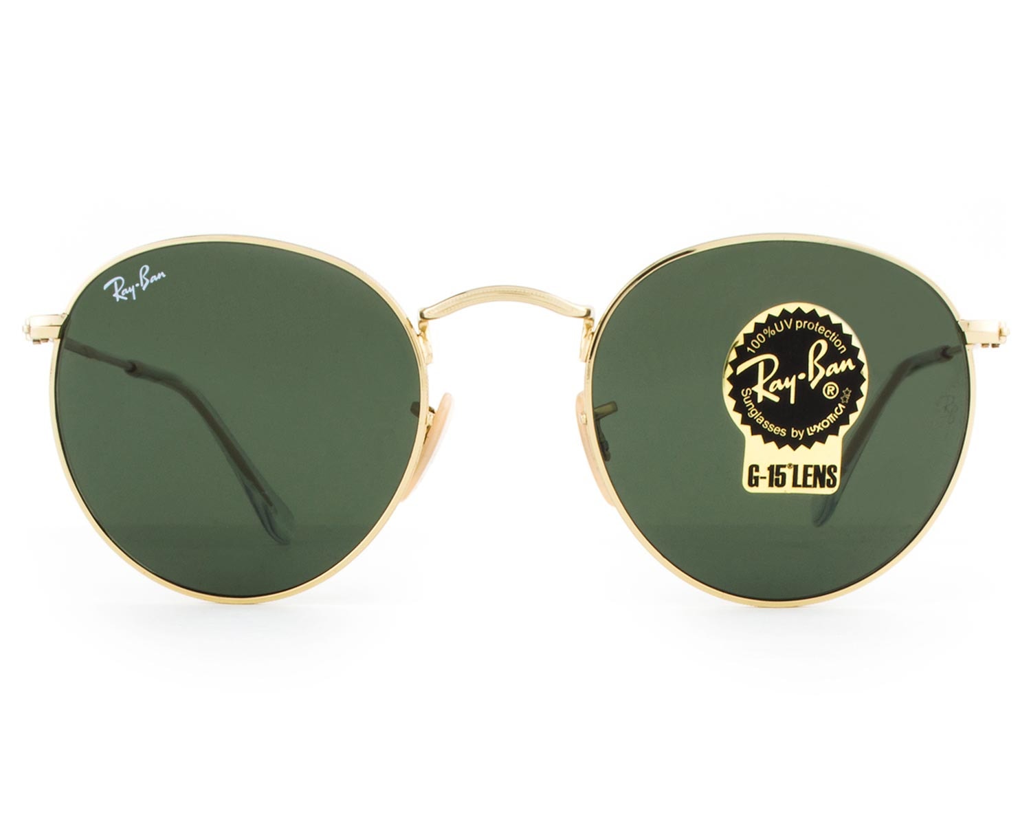 ray ban round metal frames