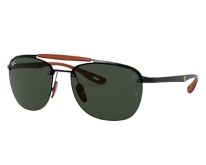 Óculos de Sol Ray Ban Scuderia Ferrari Black RB3662M F02871-59