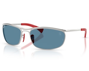 Óculos de Sol Ray Ban Scuderia Ferrari Chromance Polarizado RB3819M F007S2-62