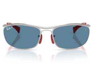 Óculos de Sol Ray Ban Scuderia Ferrari Chromance Polarizado RB3819M F007S2-62