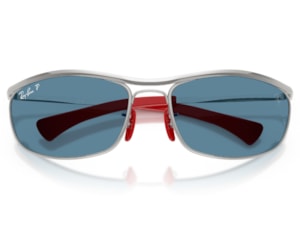 Óculos de Sol Ray Ban Scuderia Ferrari Chromance Polarizado RB3819M F007S2-62
