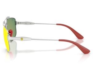 Óculos de Sol Ray Ban Scuderia Ferrari Prata RB3789M F0071D-58
