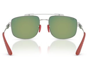 Óculos de Sol Ray Ban Scuderia Ferrari Prata RB3789M F0071D-58