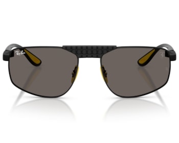 Óculos de Sol Ray Ban Scuderia Ferrari Preto Fosco RB3776M F128B1-58