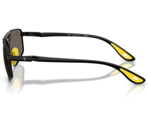 Óculos de Sol Ray Ban Scuderia Ferrari Preto Fosco RB3776M F128B1-58