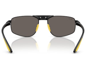 Óculos de Sol Ray Ban Scuderia Ferrari Preto Fosco RB3776M F128B1-58