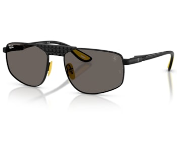 Óculos de Sol Ray Ban Scuderia Ferrari Preto Fosco RB3776M F128B1-58