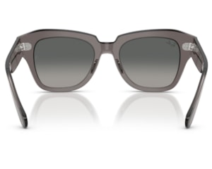 Óculos de Sol Ray Ban State Street Cinza Translúcido RB2186 136971-49