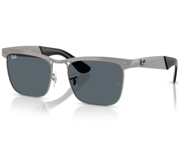 Óculos de Sol Ray Ban Wayfarer Deluxe Chumbo RB3875 029R5-56