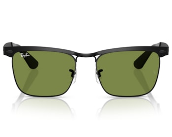 Óculos de Sol Ray Ban Wayfarer Deluxe Preto RB3875 0064E-56
