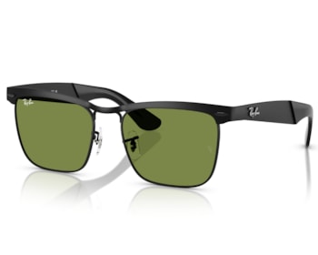 Óculos de Sol Ray Ban Wayfarer Deluxe Preto RB3875 0064E-56