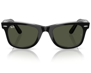 Óculos de Sol Ray Ban Wayfarer Preto Translúcido RB2140 129431-50