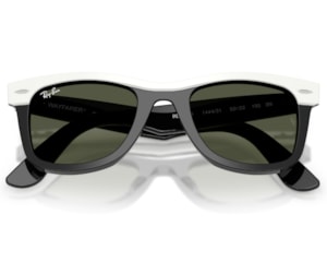 Óculos de Sol Ray Ban Wayfarer Street Neat Branco Preto RB2240 144431-50