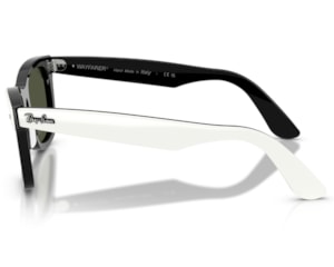 Óculos de Sol Ray Ban Wayfarer Street Neat Branco Preto RB2240 144431-50