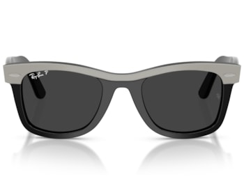 Óculos de Sol Ray Ban Wayfarer Street Neat Preto Polarizado RB2240 144248-50
