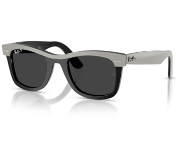 Óculos de Sol Ray Ban Wayfarer Street Neat Preto Polarizado RB2240 144248-50