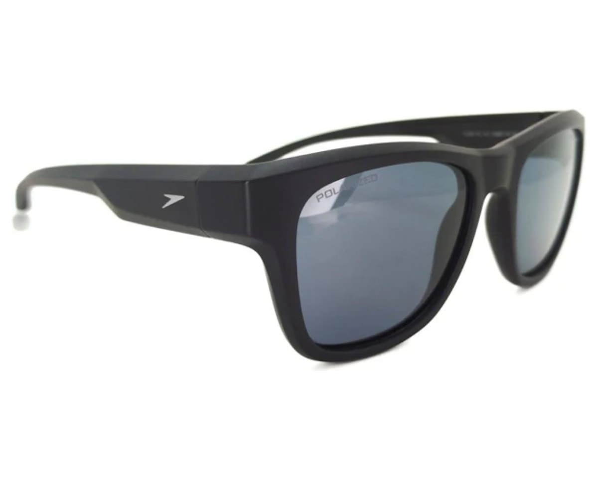 Óculos de Sol Speedo Float 18 A11-53 Preto Fosco Polarizado