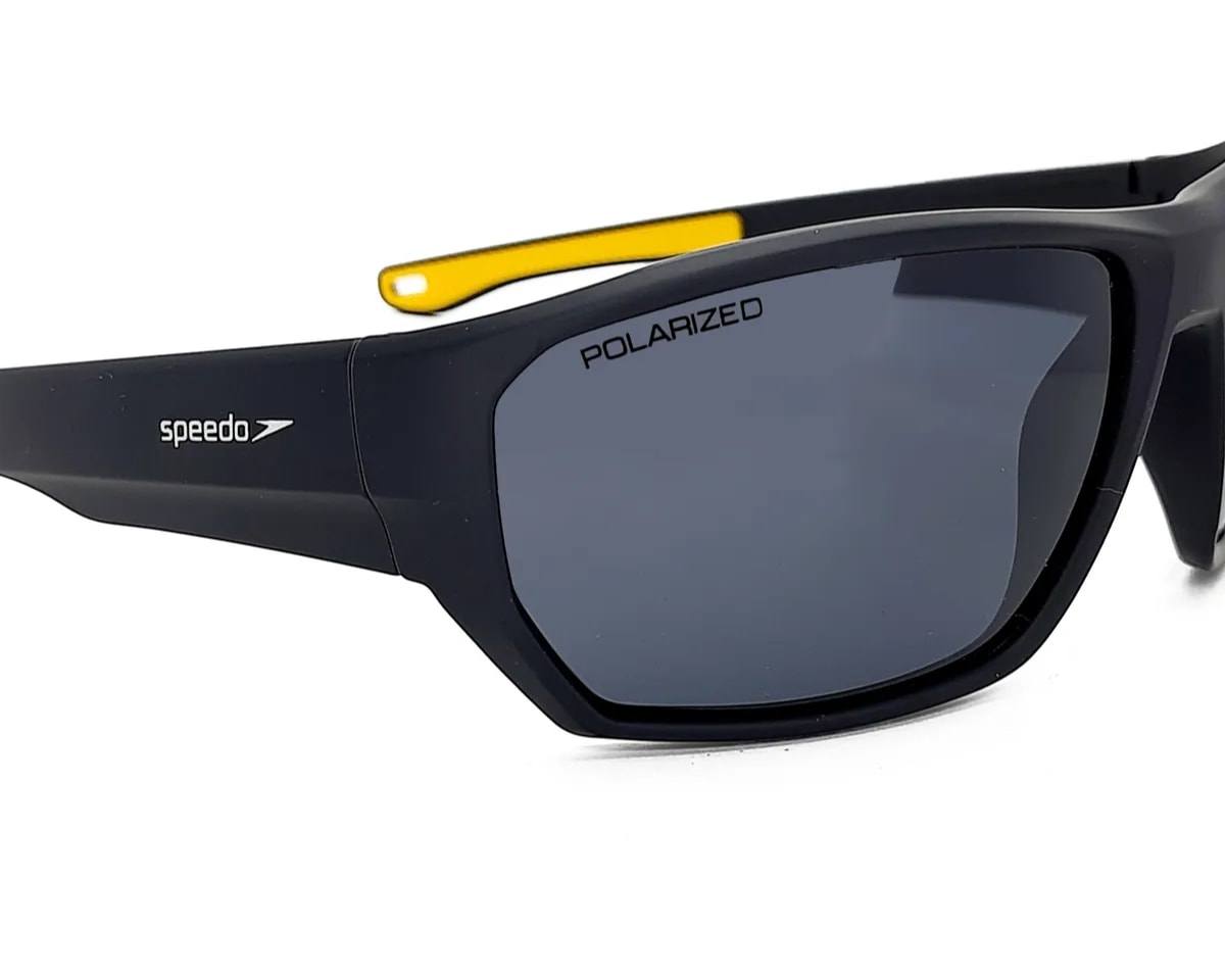 Speeder SL よりそ Óculos de Sol Speedo Speeder 20 A11-67 Preto Fosco Polarizado