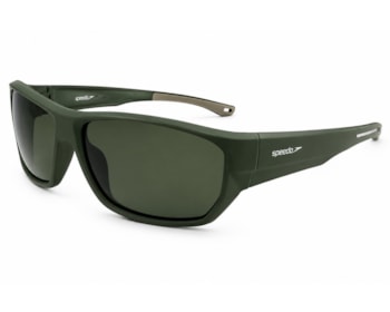 Óculos de Sol Speedo Speeder 20 E11-67 Verde Fosco Polarizado