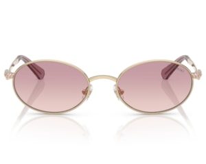 Óculos de Sol Swarovski Dourado Rosa SK7033 401368-53