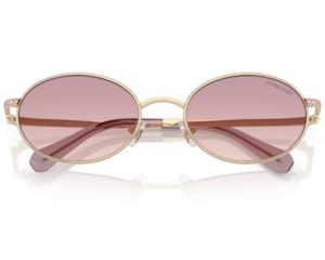 Óculos de Sol Swarovski Dourado Rosa SK7033 401368-53