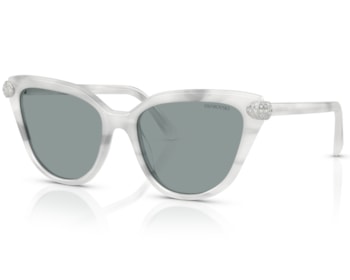 Óculos de Sol Swarovski Science Of Elegance Branco SK6039 10421-56