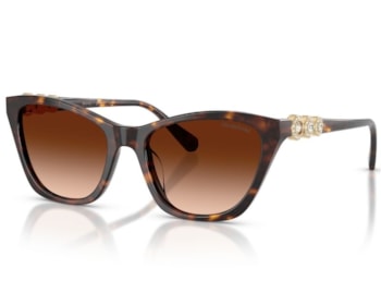 Óculos de Sol Swarovski Science of Elegance Havana SK6068U 100274-54