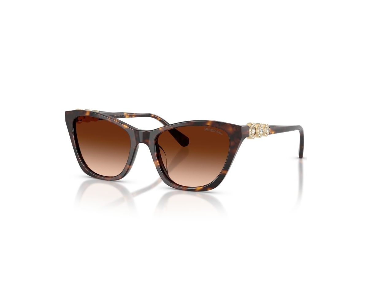 Óculos de Sol Swarovski Science of Elegance Havana SK6068U 100274-54