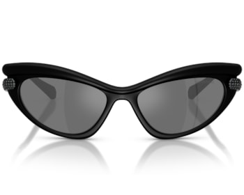Óculos de Sol Swarovski Science Of Elegance Preto Fosco SK6038 10396G-56
