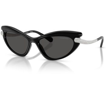 Óculos de Sol Swarovski Science Of Elegance Preto SK6038 103887-56