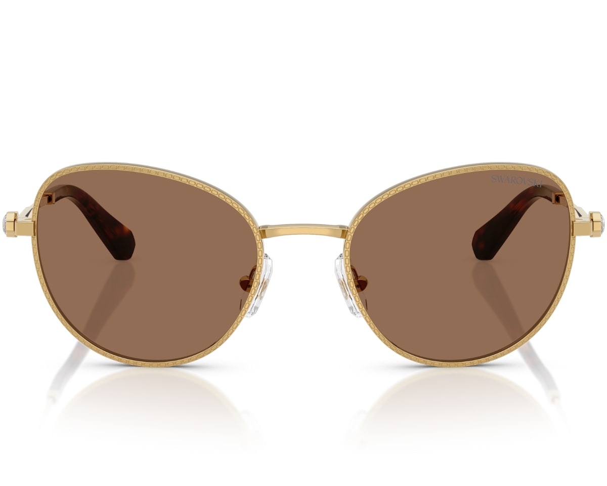 Óculos de Sol Swarovski Science Of Facets Dourado SK7032 400473-54