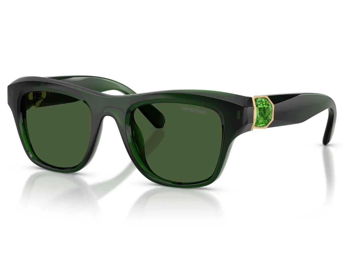 Óculos de Sol Swarovski Verde Translúcido SK6056U 108171-50