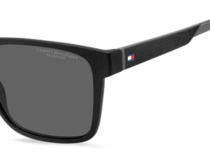 Óculos de Sol Tommy Hilfiger Polarizado Preto TH 2144/S 08A-55