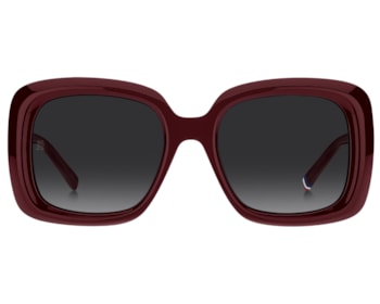 Óculos de Sol Tommy Hilfiger Preppy Borgonha TH2208/S LHF-53